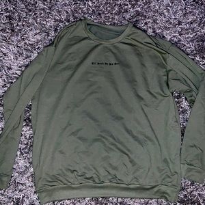 green long sleeve